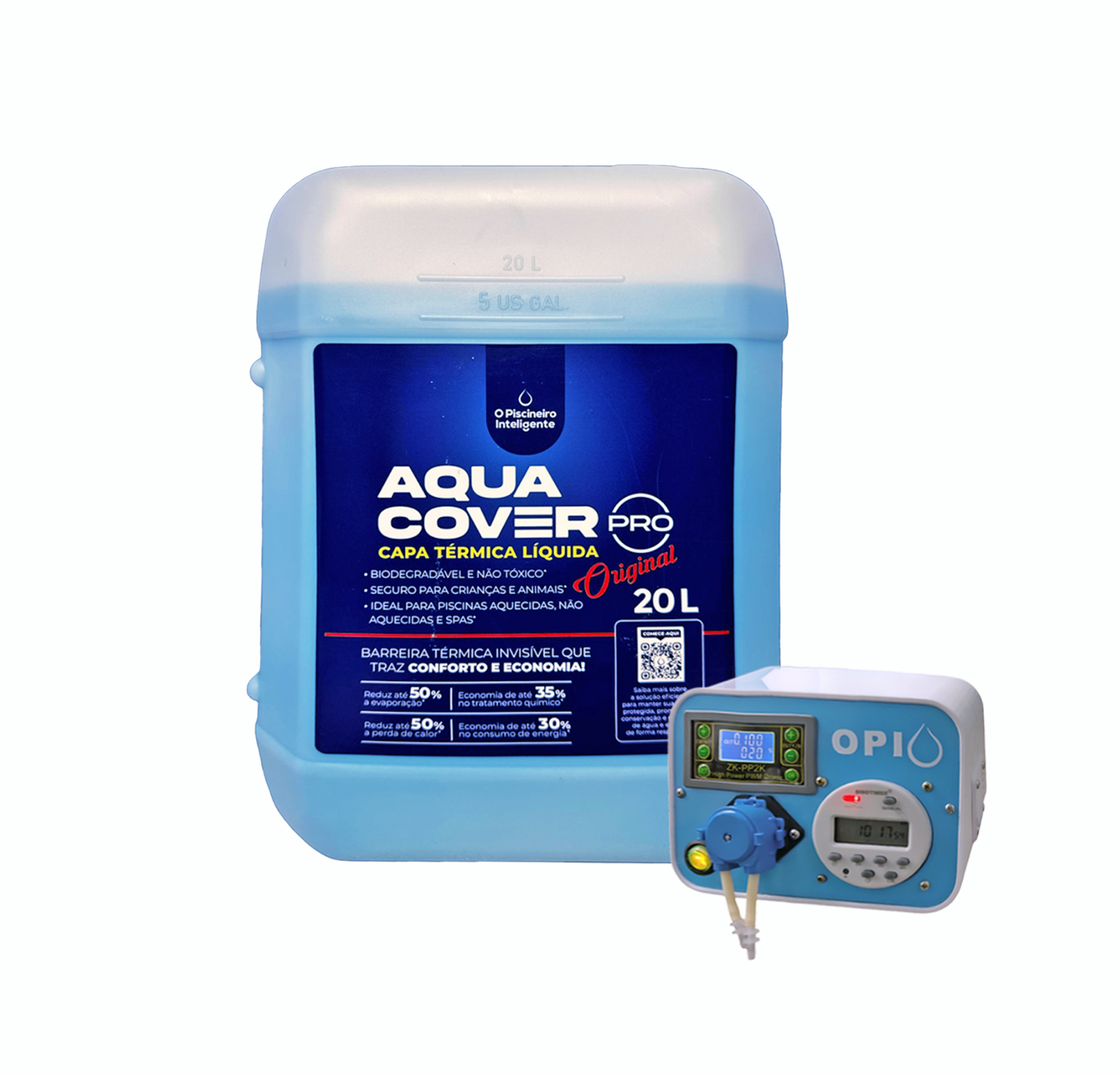 Aqua Cover PRO 20L – O Piscineiro Inteligente