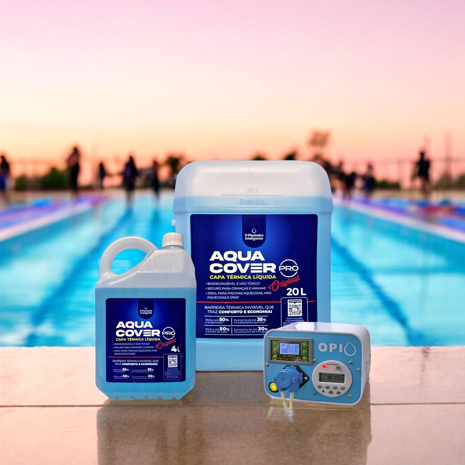 Aqua Cover PRO 20L – O Piscineiro Inteligente